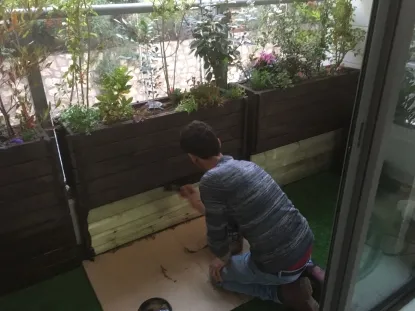 גינה במרפסת